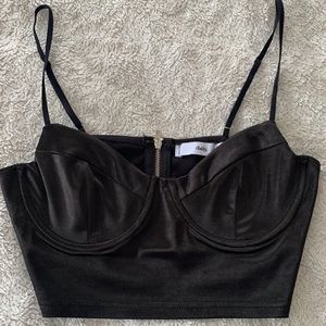 adika black corset top